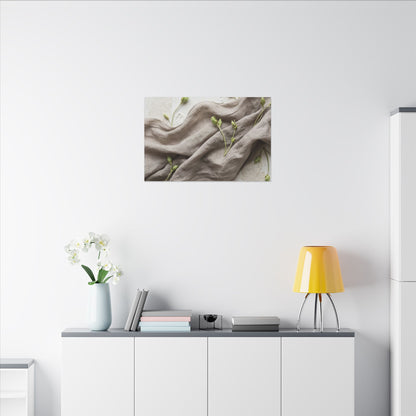 Overcast Silk Drape Canvas Art - Japandi Ma