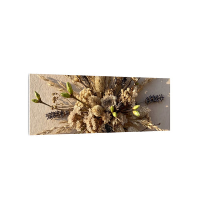 Dried Flowers Spring Canvas Art | Japandi Earthy Design