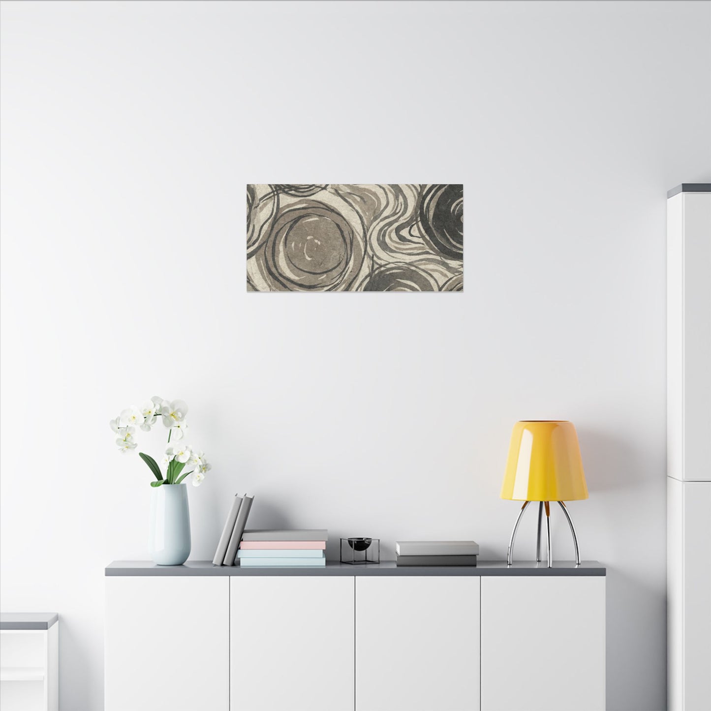 Wabi-sabi Pattern Japandi Japanese Pattern Canvas Art