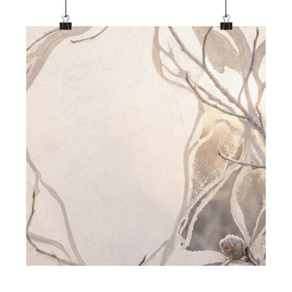 Golden Hour Shoji Screen Wall Art Print - Japandi Datsuzoku