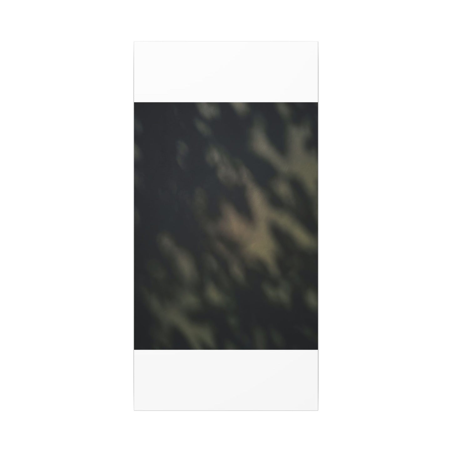 Dappled Shadow Play Canvas Art - Dark Japandi Ma