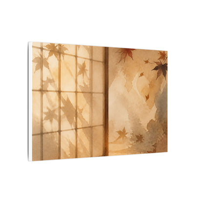 Candlelight Shoji Screen Canvas Art - Japandi Ma