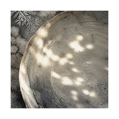 Winter Ceramic Bowl Watercolor Wall Art Print | Cozy Decor