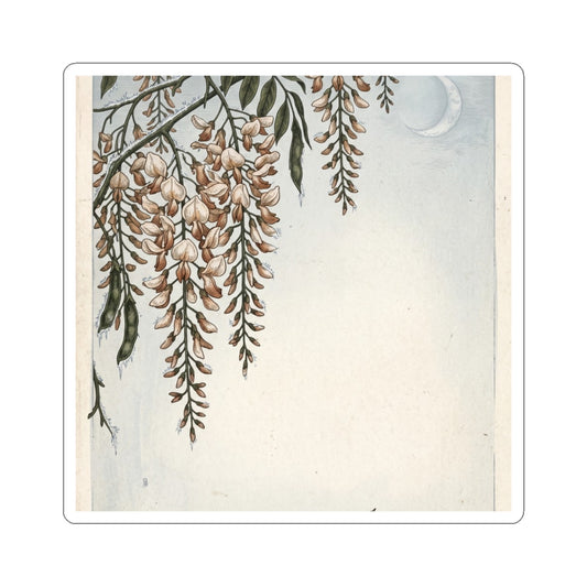 Enchanting Wisteria Sticker - Vintage Botanical Cottagecore