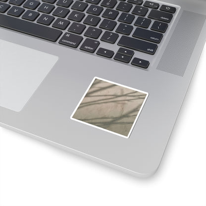 Shadow Play Winter Sticker | Japandi Cozy Design