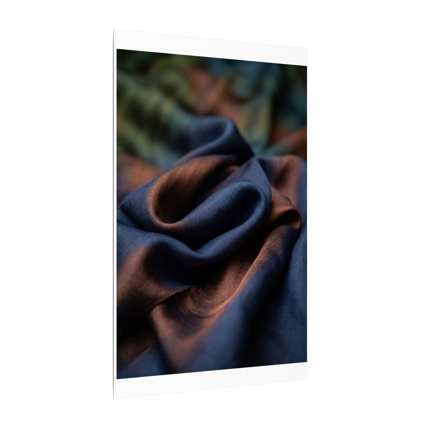 Summer Silk Drape Shadow Zen Canvas Art | Sophisticated Decor