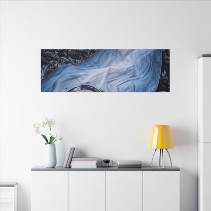 Moonlight Silk Drape Canvas Art - Zen Datsuzoku