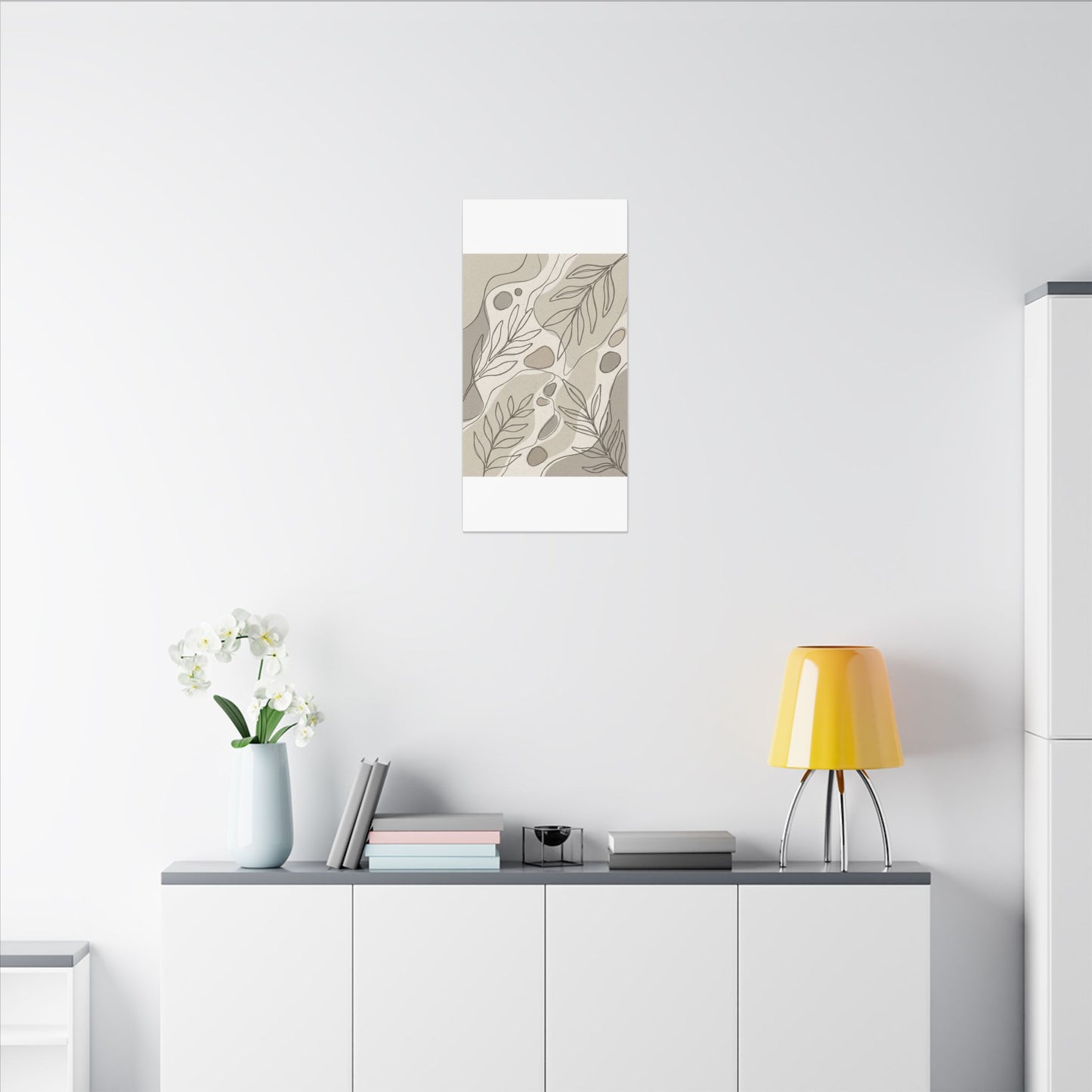 Japandi Minimal Line Canvas Art