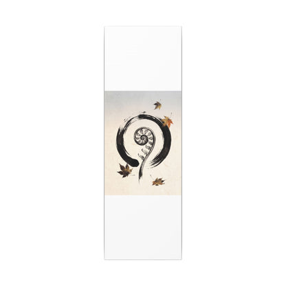 Fern Unfurling Autumn Canvas Art | Zen Peaceful Design