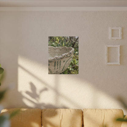 Elegant Ceramic Bowl Canvas Art - Japanese Pattern Japandi