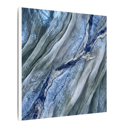 Moonlight Silk Drape Canvas Art - Japandi Mono No Aware