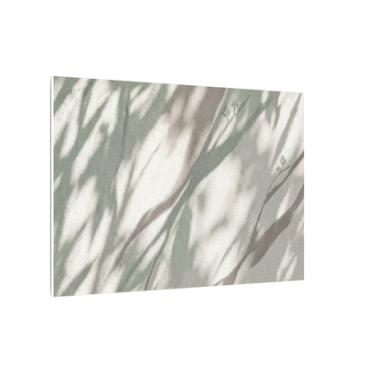Japandi Shadow Play in Dappled | Japanese Pattern Canvas Art