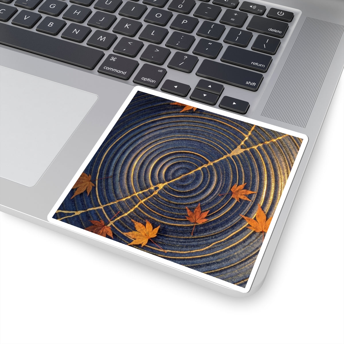 Golden Hour Water Ripple Sticker - Kintsugi Datsuzoku Art Print