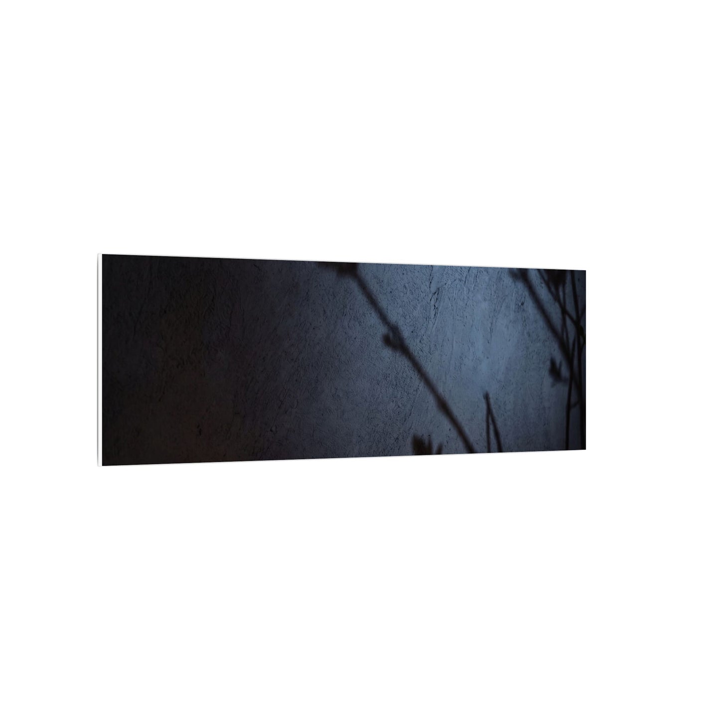 Shadow Play Canvas Art | Spring Dark Japandi Moody Minimal Art