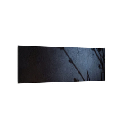 Shadow Play Canvas Art | Spring Dark Japandi Moody Minimal Art
