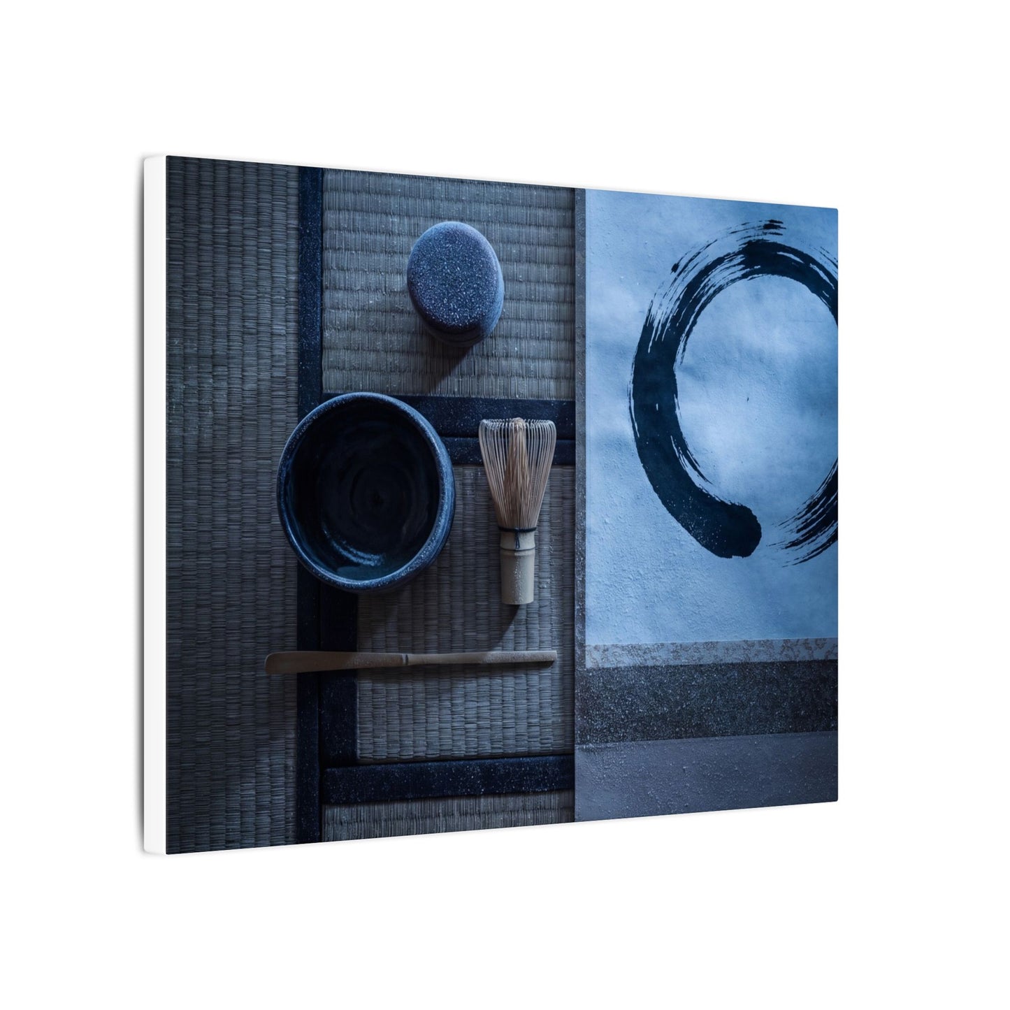 Tea Ceremony Enso Canvas Art | Calm Zen Art