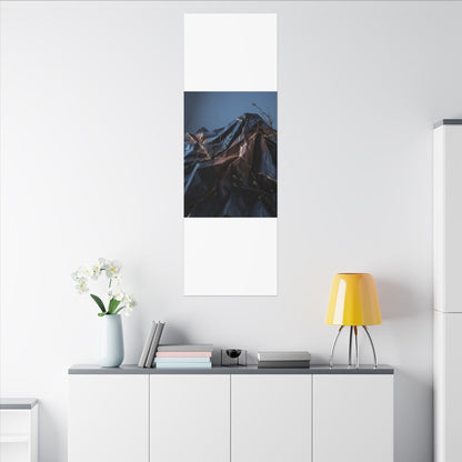 Paper Fold Broken Beauty Canvas Art | Philosophical Kintsugi Art
