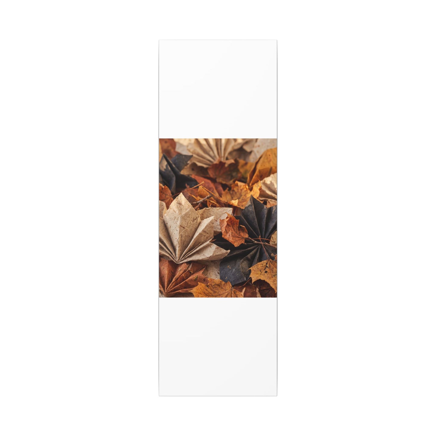 Paper Fold Texture Canvas Art | Elegant Japandi Art