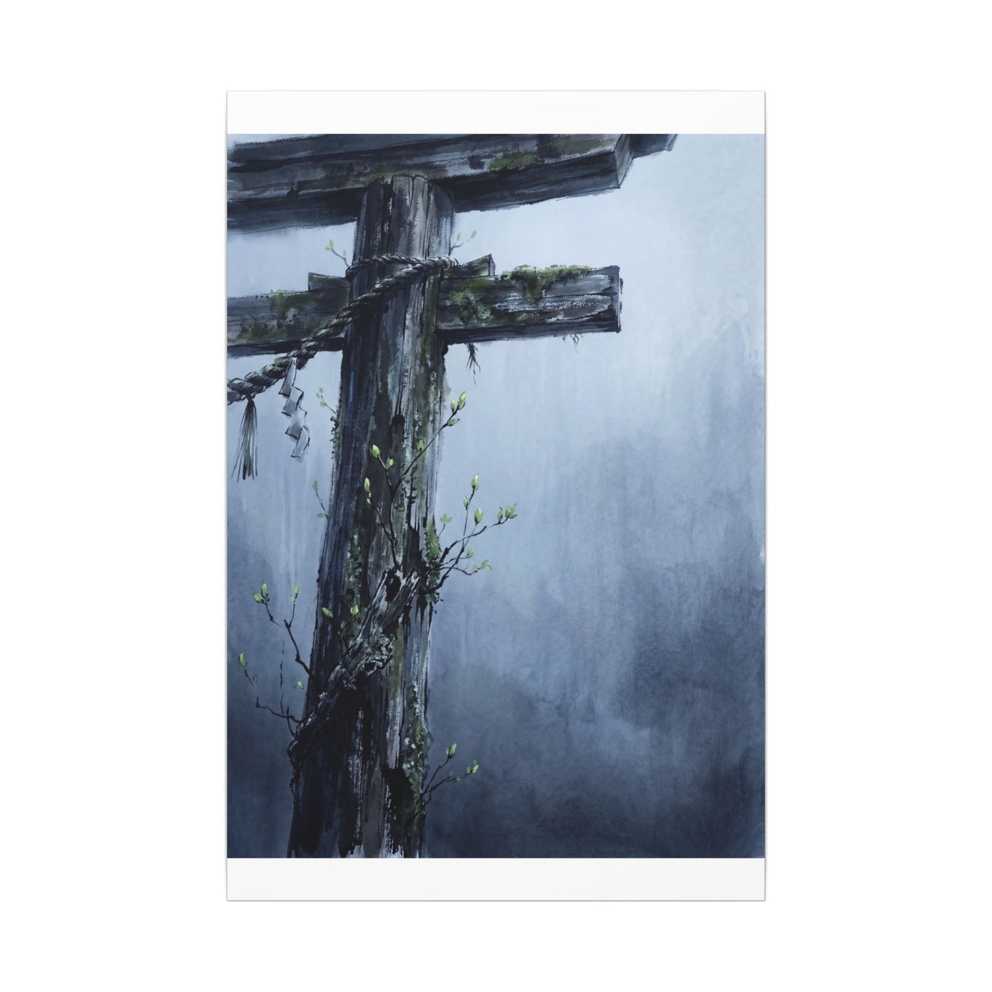 Spring Broken Pottery Broken Beauty Canvas Art | Artful Decor