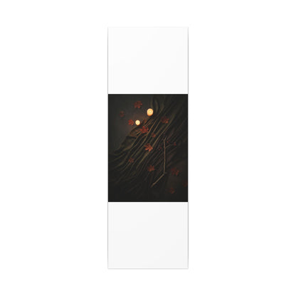 Autumn Silk Drape Moody Minimal Canvas Art | Moody Decor