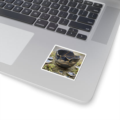 Ceramic Bowl Gold Repair Sticker | Artful Kintsugi Art