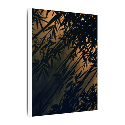Sophisticated Shadow Play Canvas Art - Shadow Zen Dark Japandi