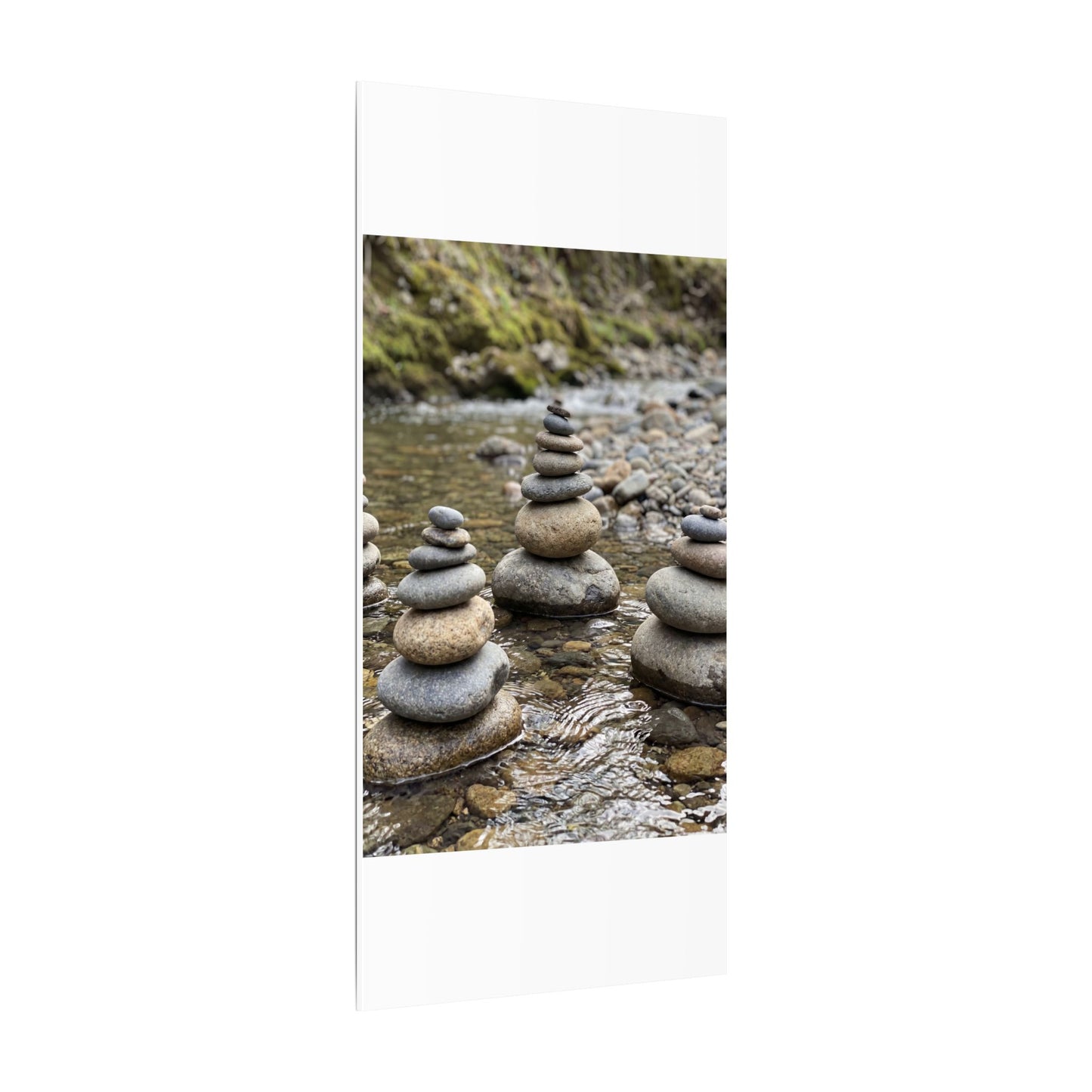 Bamboo Grove Winter Canvas Art | Zen Serene Design