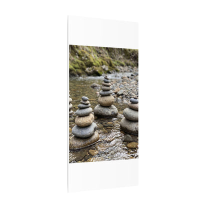 Bamboo Grove Winter Canvas Art | Zen Serene Design