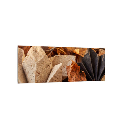 Paper Fold Texture Canvas Art | Elegant Japandi Art