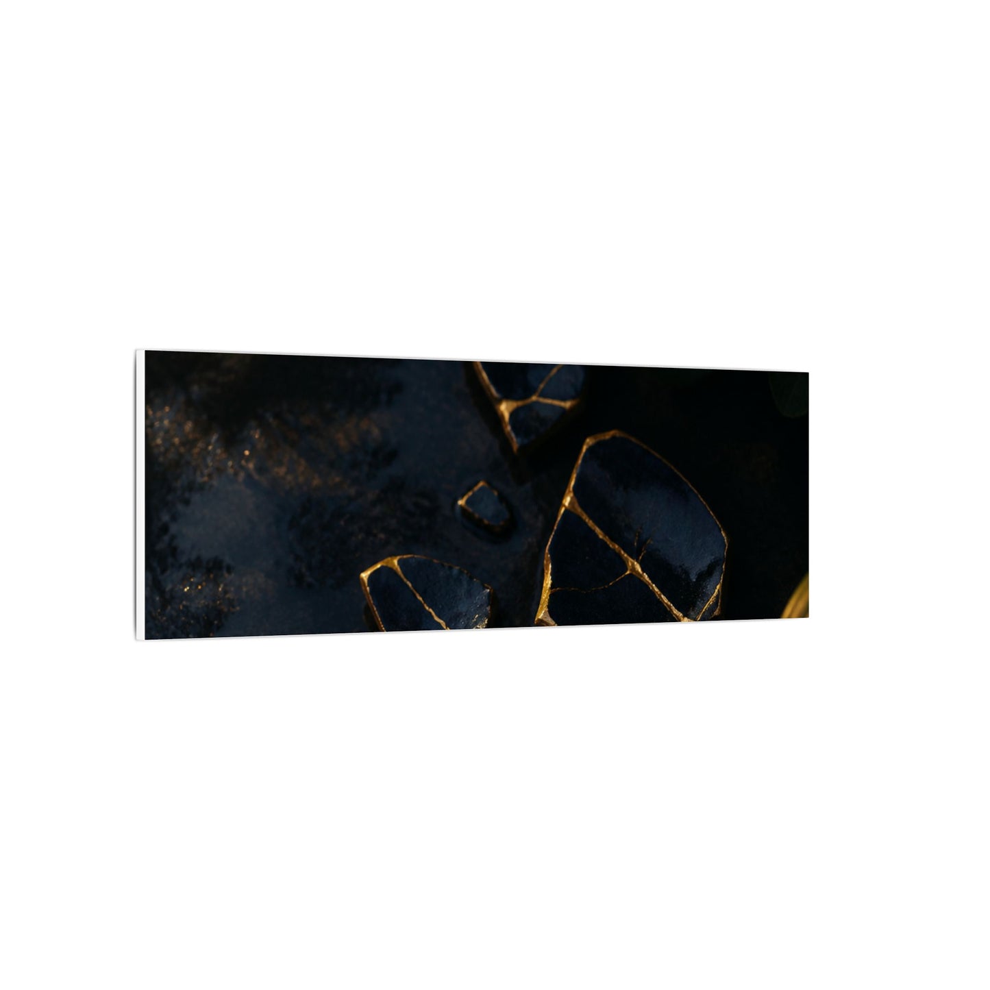 Summer Broken Pottery Moody Minimal Canvas Art | Atmospheric Decor