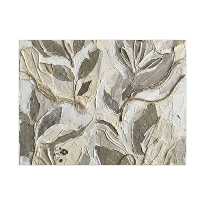 Japandi Textured Canvas Art Art Print