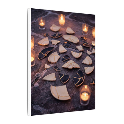 Winter Broken Pottery Broken Beauty Canvas Art | Beautiful Decor