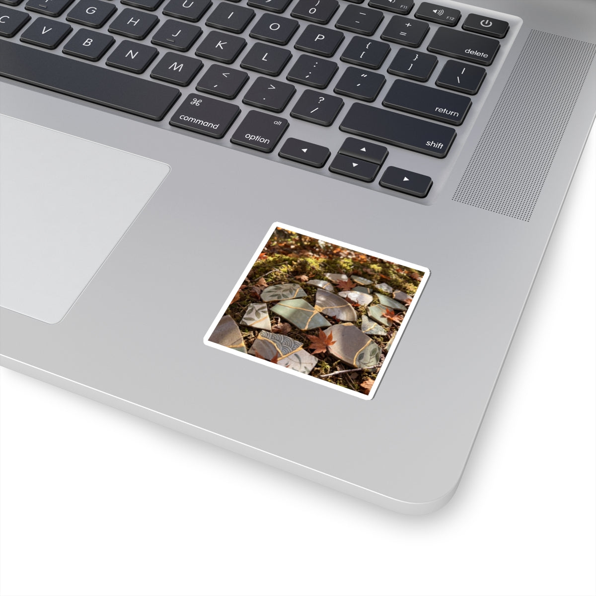 Broken Pottery Sticker | Autumn Japandi Japanese Pattern Art