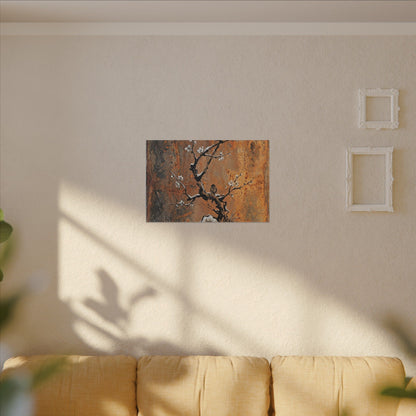 Datsuzoku Rust Patina Canvas Art - Zen Sumi E