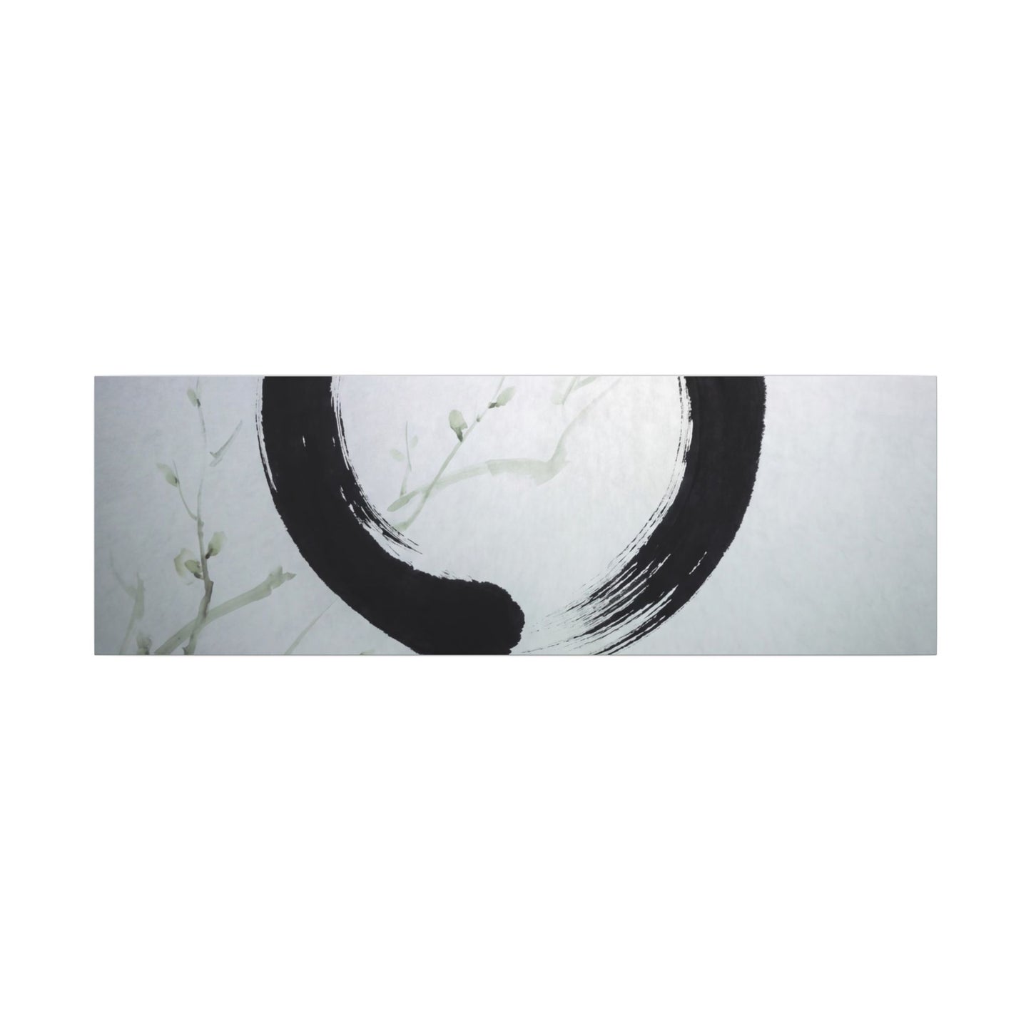 Tea Ceremony Enso Canvas Art | Peaceful Zen Art