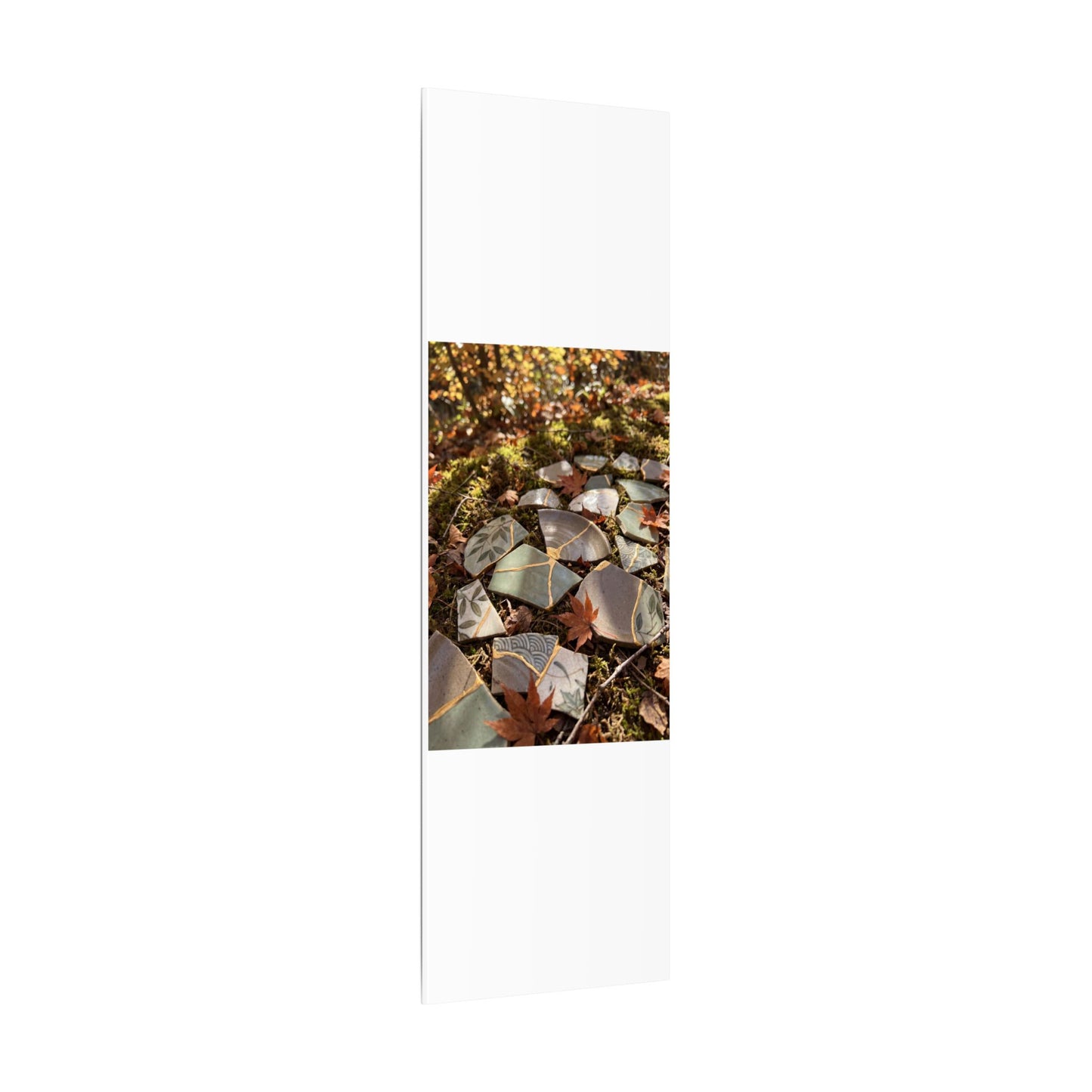 Broken Pottery Japanese Pattern Canvas Art | Elegant Japandi Art