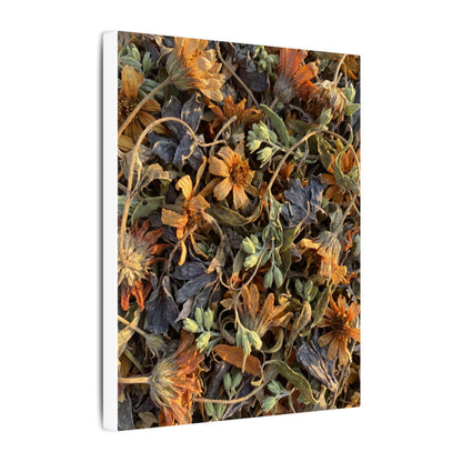 Spring Dried Flowers Japanese Pattern Canvas Art | Warm Decor