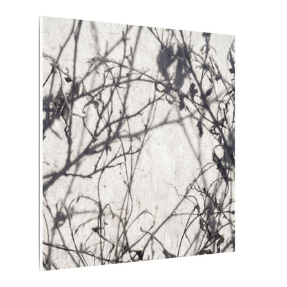 Winter Shadow Play Japanese Pattern Canvas Art | Elegant Decor