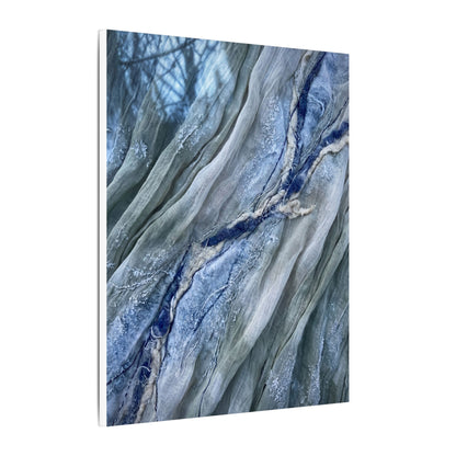 Moonlight Silk Drape Canvas Art - Japandi Mono No Aware