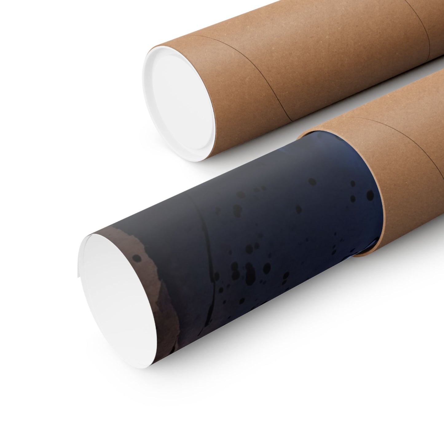 Moonlight Cherry Blossom Wall Art Print - Dark Japandi Datsuzoku