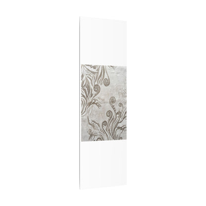 Japandi Fern Unfurling in Overcast | Japanese Pattern Canvas Art