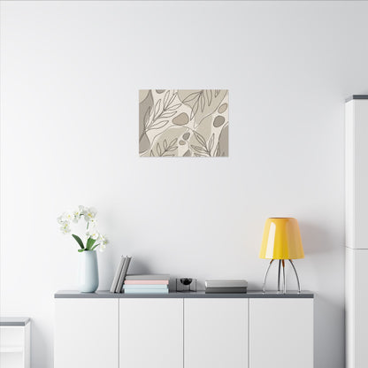 Japandi Minimal Line Canvas Art