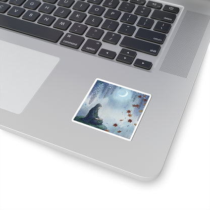 Wisteria Autumn Sticker | Zen Calm Design