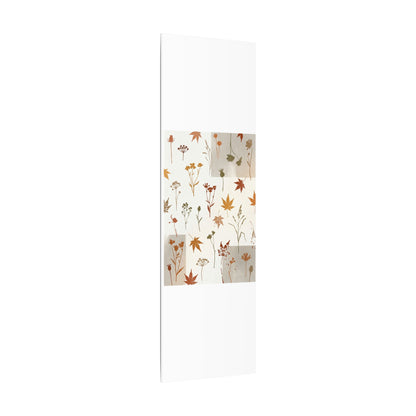 Autumn Dried Flowers Japanese Pattern Canvas Art | Elegant Decor