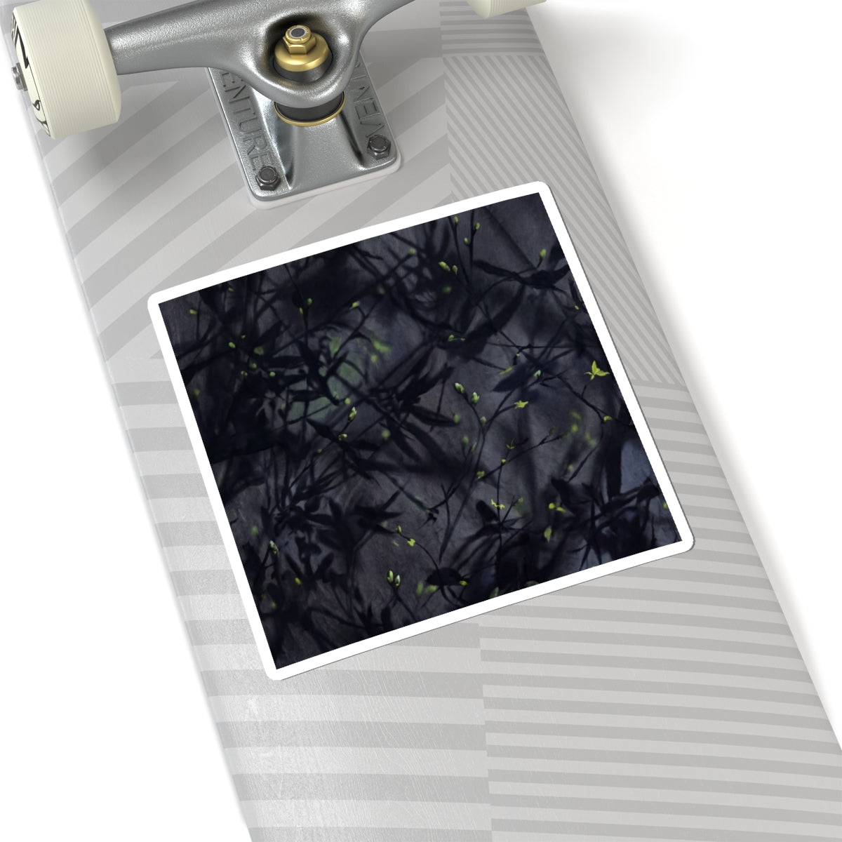 Bold Shadow Play Sticker - Shadow Zen Dark Japandi