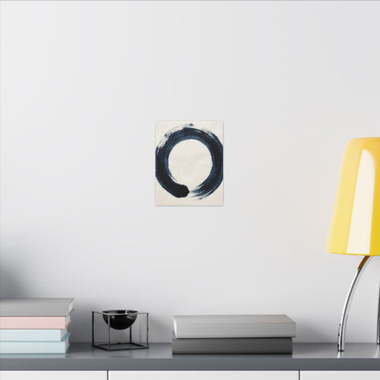 Balanced Meditation Zen Enso Canvas Art