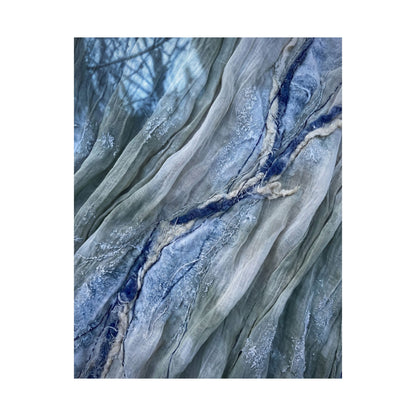 Warm Silk Drape Wall Art Print - Texture Japandi