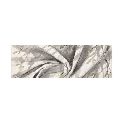 Silk Drape Spring Canvas Art | Zen Contemplative Design