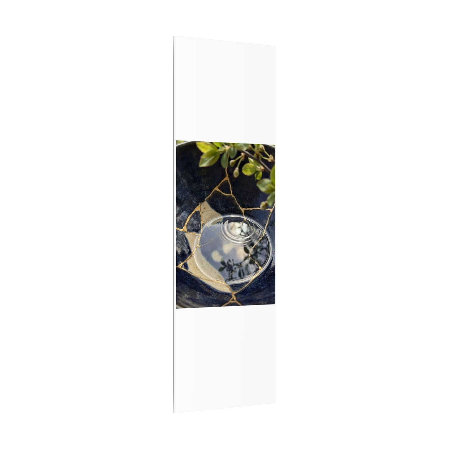 Water Ripple Spring Canvas Art | Kintsugi Beautiful Design