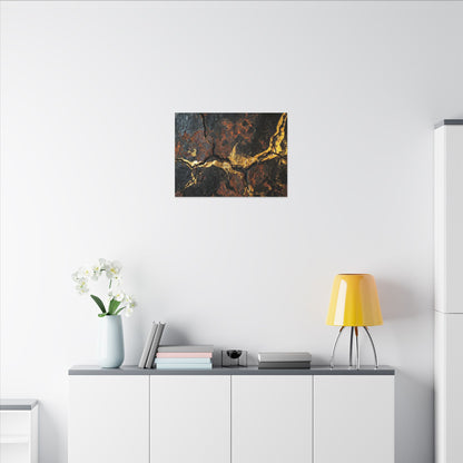 Kintsugi Broken Beauty Canvas Art